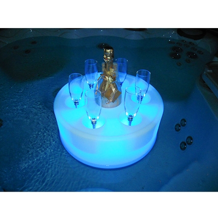 Megvilágított italtartó