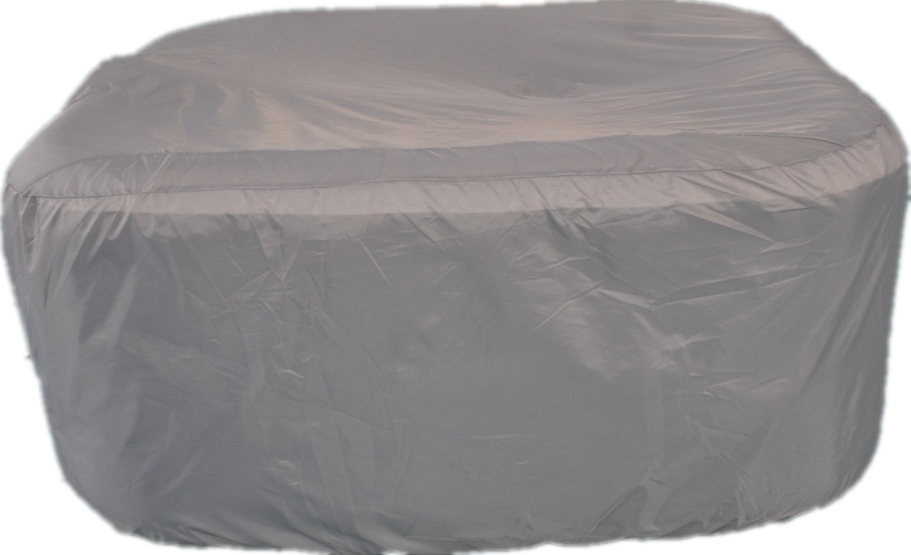 Védőhuzat mobil forró kádhoz - négyzet alakú, 4 fő