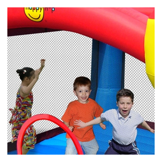 Belatrix XXL Ugráló vár napellenzővel