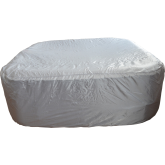 Védőhuzat mobil forró kádhoz - négyzet alakú, 4 fő