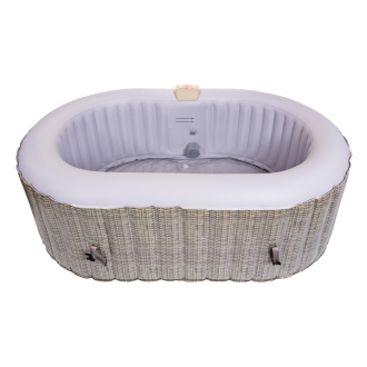 Felfújható mobil pezsgőfürdő  Mountine 120 Rattan