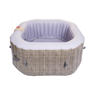 Felfújható mobil pezsgőfürdő Luxury 125 Rattan