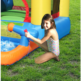 Ugráló vár - csúszda