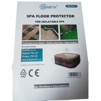 Védő alátét jakuzzihoz Belatrix logóval, kirakós (196x196 cm)
