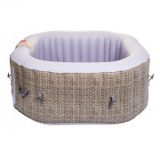 Felfújható mobil pezsgőfürdő Luxury 125 Rattan